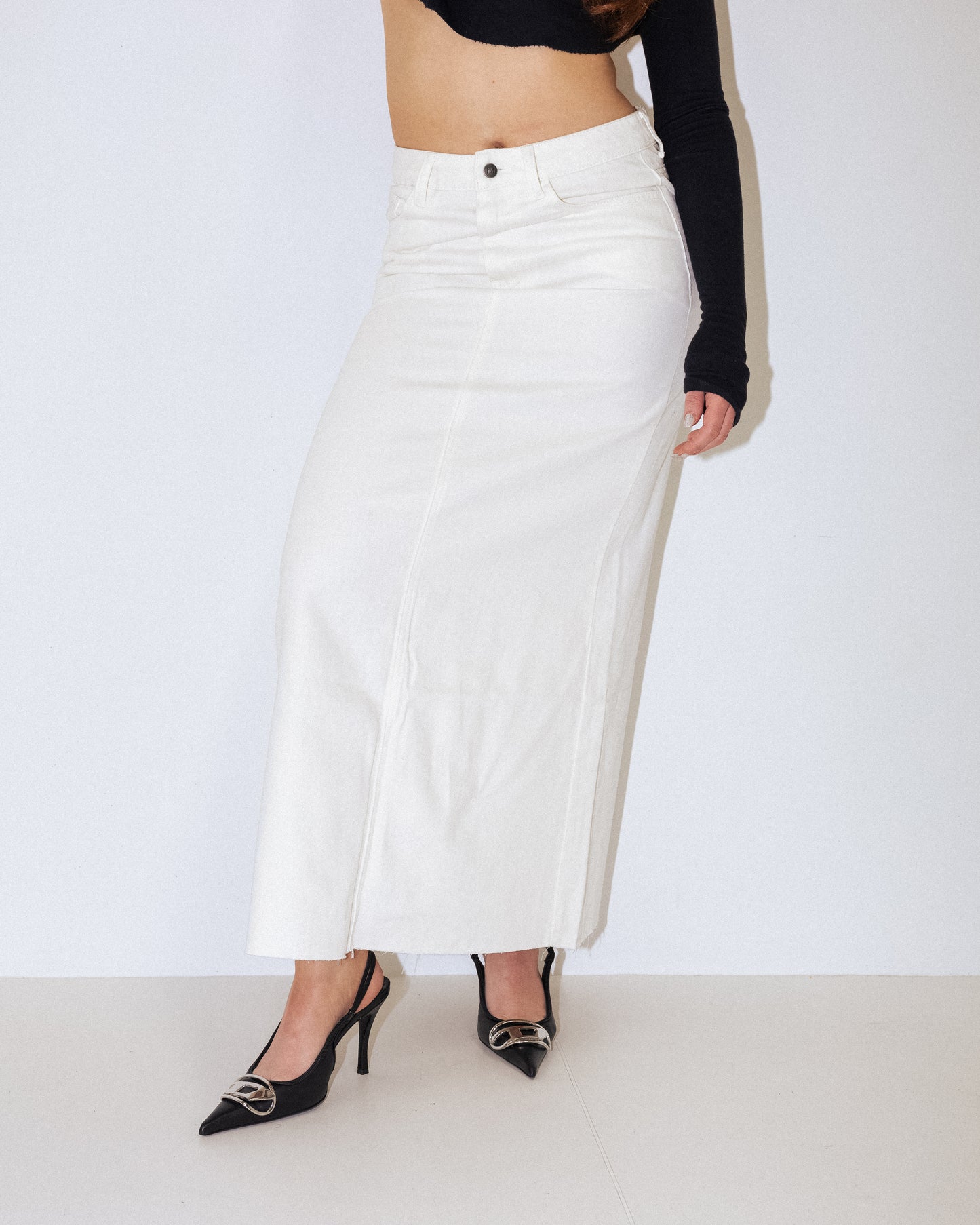 BLANCO Maxi Denim Skirt