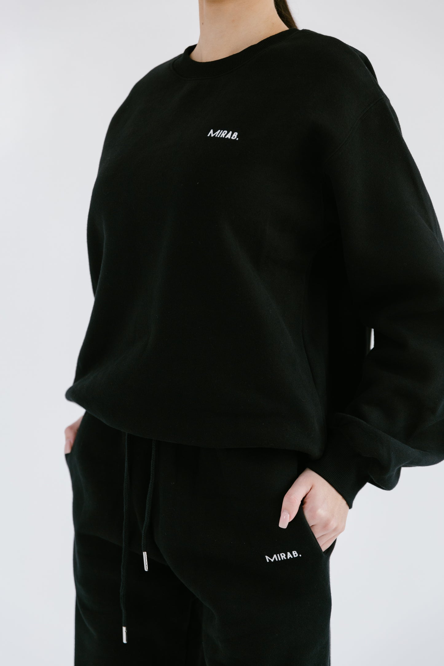 Oversized Sweatpants - Black