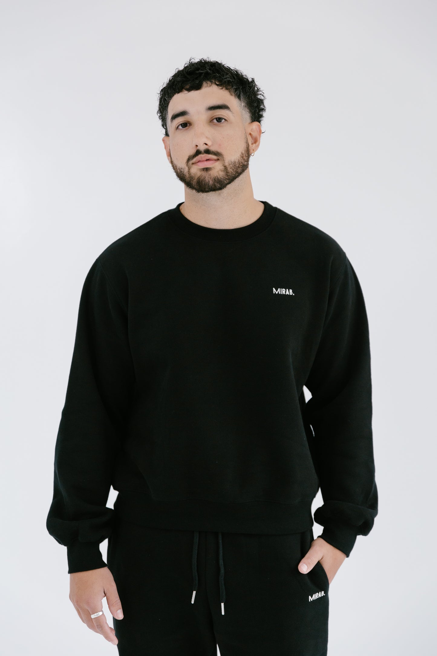 Oversized Sweatpants - Black