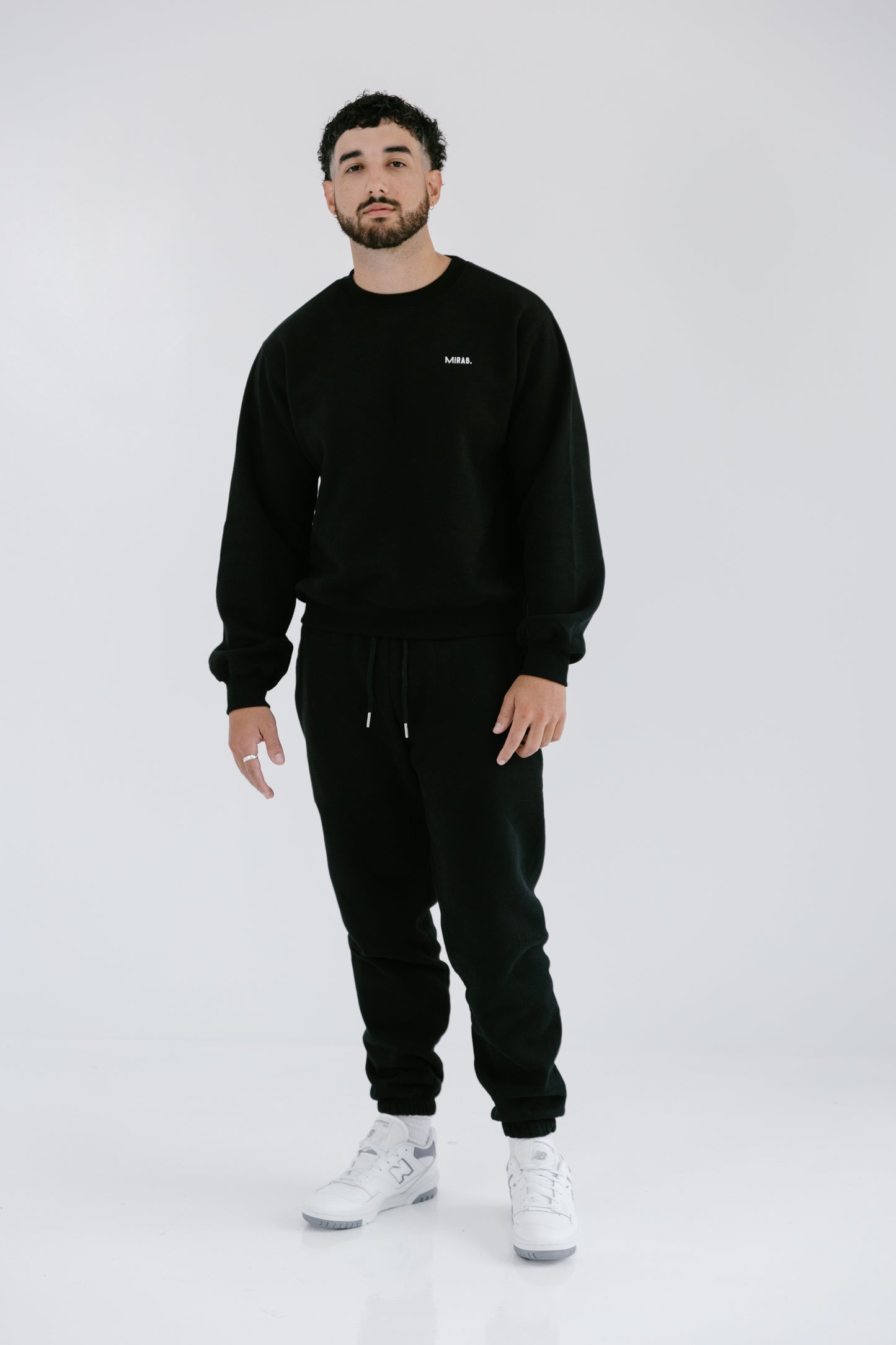 Oversized Sweatpants - Black