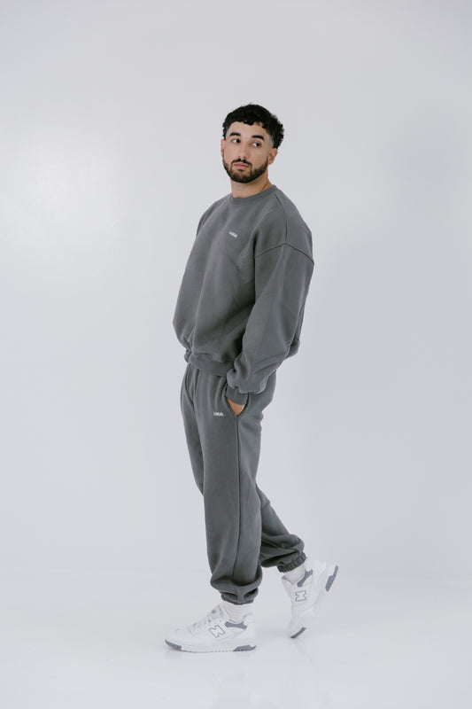 Oversized Sweatpants - Charcoal Grey