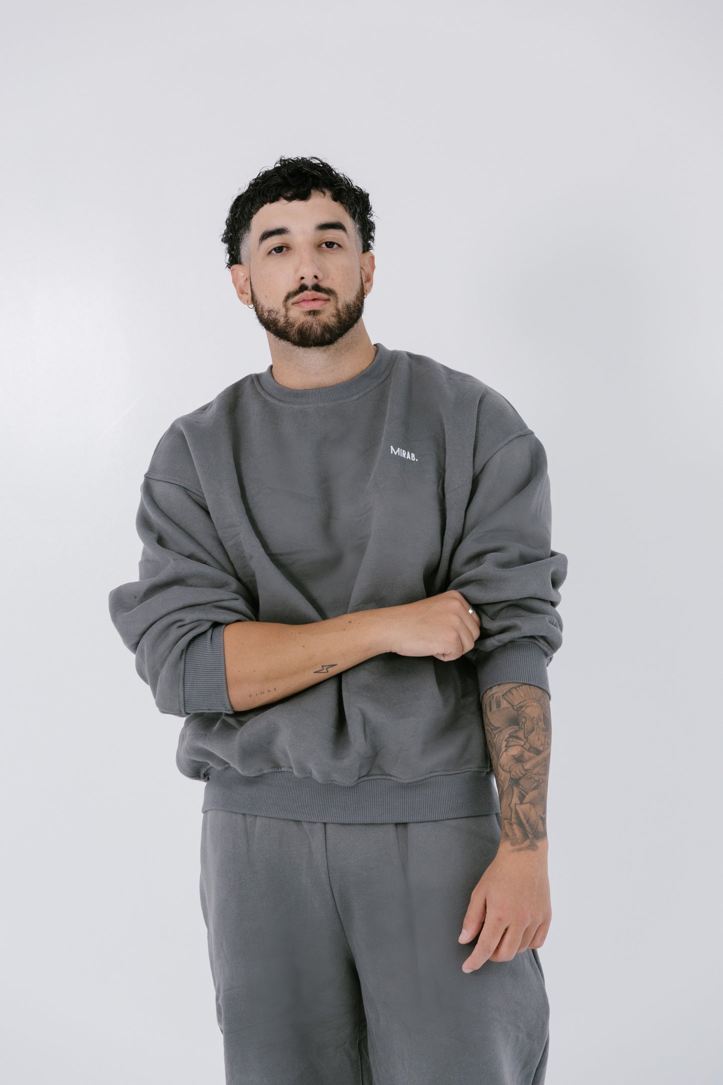 Oversized Sweater - Charcoal Grey