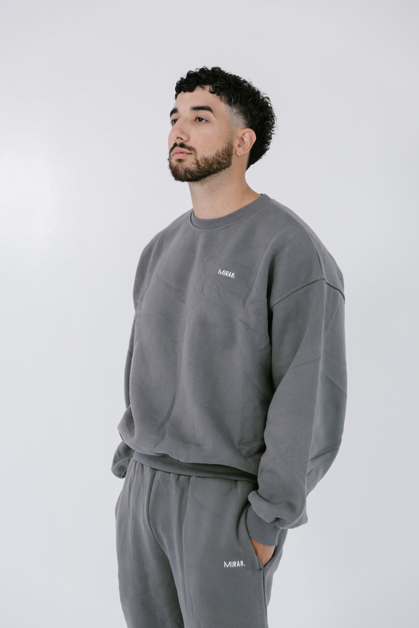 Oversized Sweater - Charcoal Grey