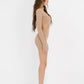 CORE Two Piece Set Crop and Shorts - Beige