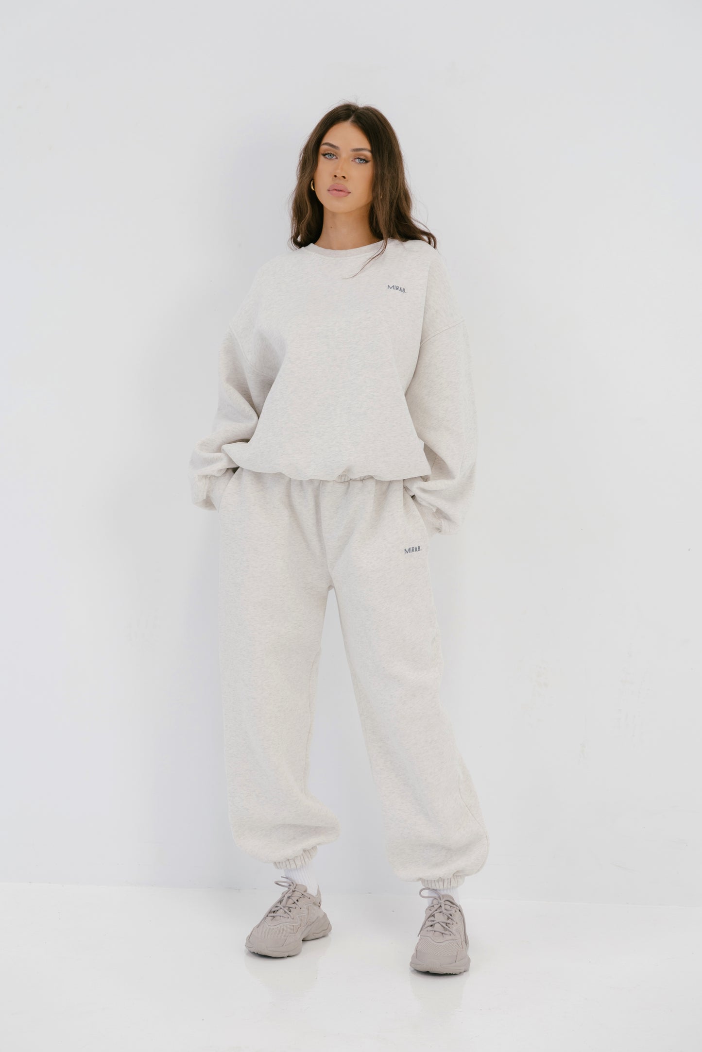 Oversized Sweater - Marle Grey