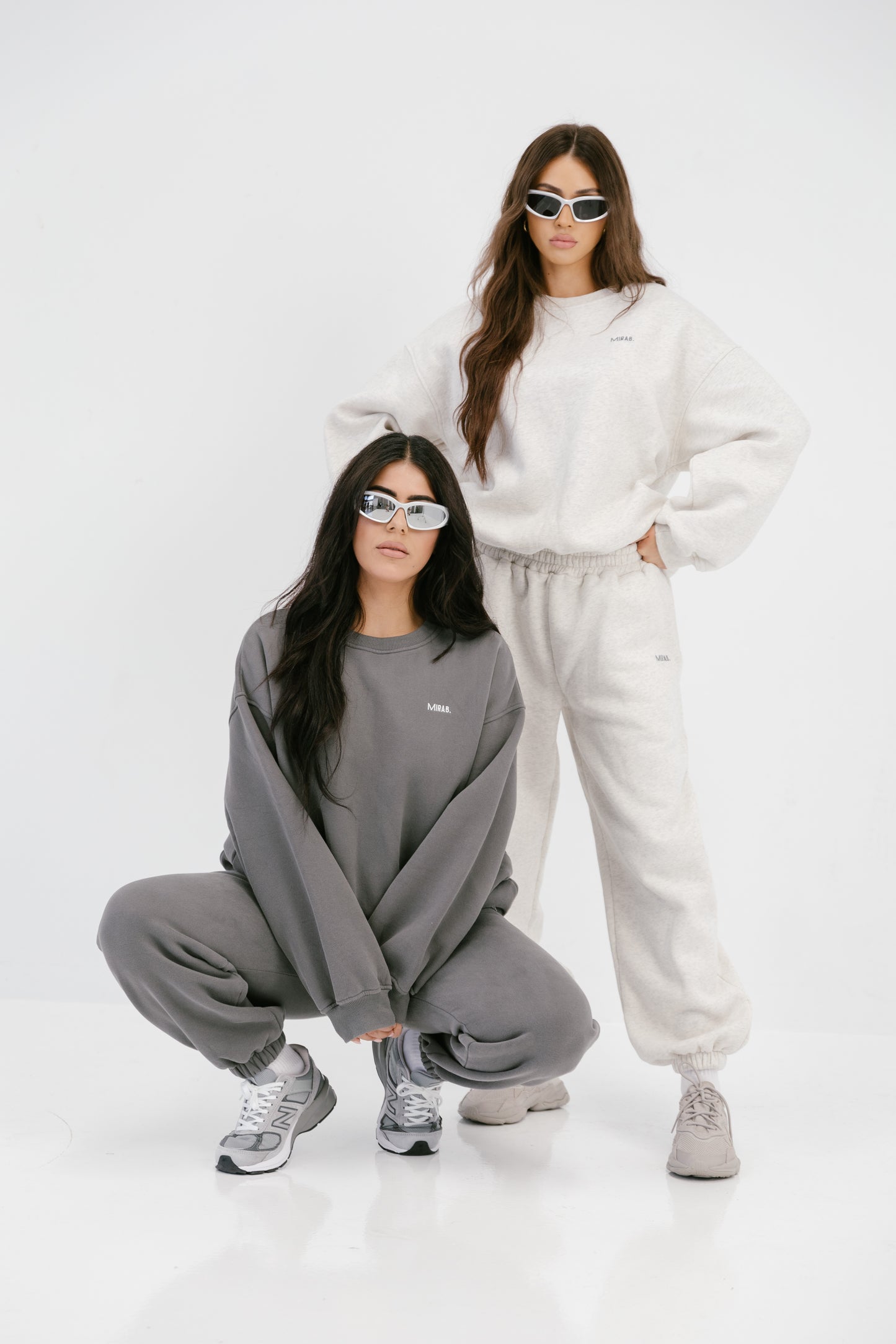 Oversized Sweatpants - Marle Grey