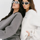 Oversized Sweater - Marle Grey