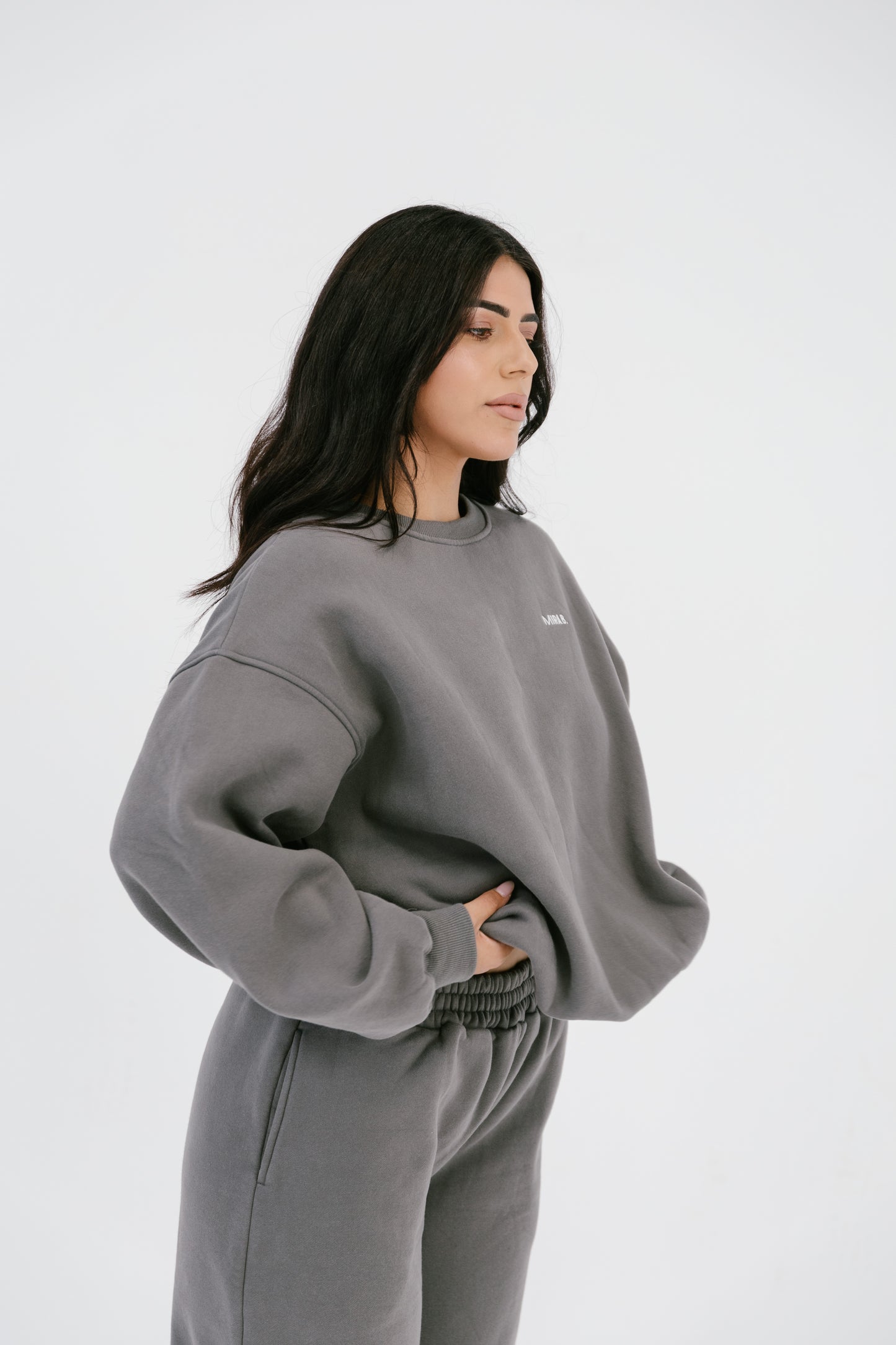 Oversized Sweater - Charcoal Grey